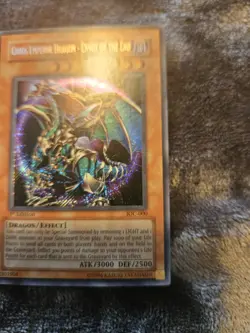Yugioh Chaos Emperor Dragon - Envoy of the End IOC-000 Secret Rare 1st Ed LP - Image 4