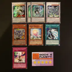 LOTTO 8 CARTE POLVERE DI STELLE in italiano YUGIOH rarita MISTE yu-gi-oh! AFFARE - Image 1