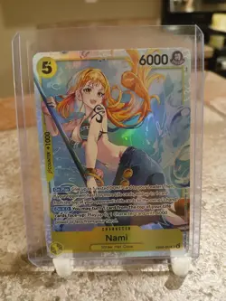 One Piece TCG Nami SR EB03-053 Heroines Edition English Super Rare - Image 1