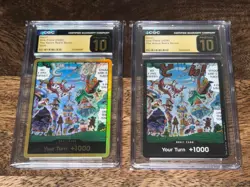 One Piece The Azure Sea's Seven Egghead Don!! and Gold Don!! CGC 10's Pristine - Image 1