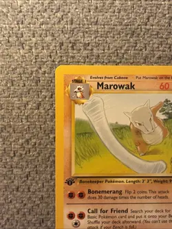Pokemon TCG Marowak Jungle Card 39/64 Regular 1st Edition Uncommon LP Condition - Image 4