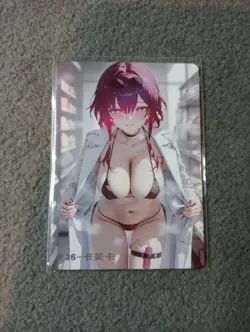 Kafka star rail R36 Reluctant Goddess Story Waifu Anime Card new - Image 1