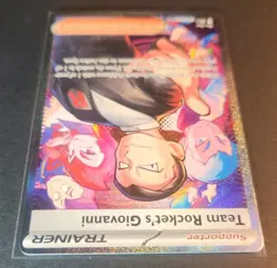 Nintendo Team Rocket's Giovanni Trainer Card Pokemon TCG 238/182** English 2025 - Image 4