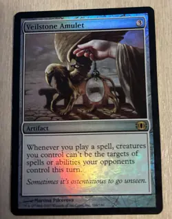 Magic: The Gathering Veilstone Amulet Future Sight 166/180 Artifact Card - Image 1