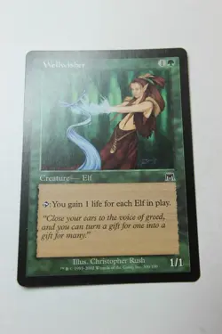 MTG Wellwisher x1- -Onslaught-Lightly Played - Image 1