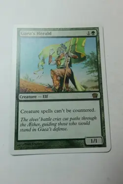 MTG Gaea's Herald x1- -Eighth Edition-Lightly Played - Image 1
