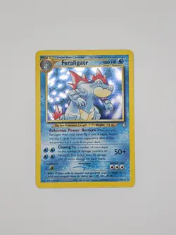Feraligatr 4/111 Holo Neo Genesis Unlimited WOTC Pokemon Card (Vintage) - Image 1