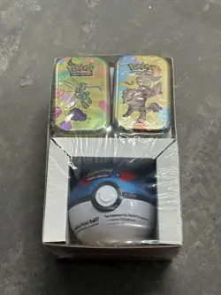 Pokemon TCG: 151 Mini Tins (2) + 1 Poke Ball - 3 Pack Sam’s Club Exclusive - Image 2
