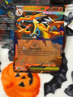 Mega Charizard Y Ex MEP 030 Black Star Promo Pokemon TCG NM - Image 1