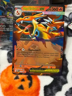 Mega Charizard Y Ex MEP 030 Black Star Promo Pokemon TCG NM - Image 3