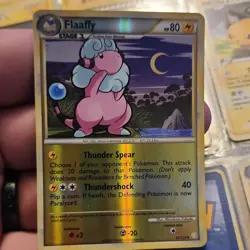 Pokemon Flaaffy Stage 1 Heartgold & Soulsilver 80 HP Uncommon Reverse Holo Card - Image 1