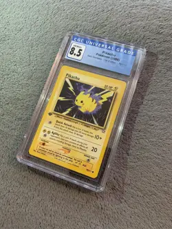2000 Pokemon 1st Edition Pikachu 70/111 Neo Genesis CGC 8.5 (PSA BGS) NM/MINT+ - Image 2
