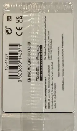 Pokemon Go 028/078 Pikachu - 2022 Prerelease Promo Holo - Sealed - English - Image 2