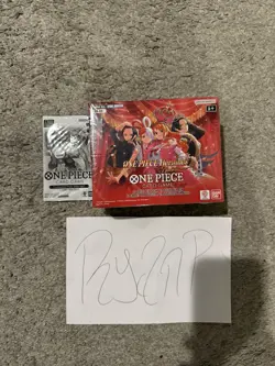 One Piece TCG EB-03 Heroines Edition Extra Booster Box sealed With Promo - Image 1
