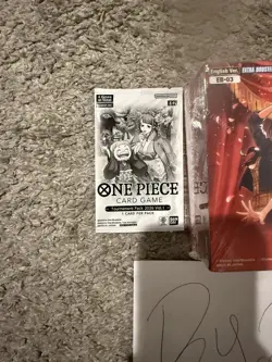 One Piece TCG EB-03 Heroines Edition Extra Booster Box sealed With Promo - Image 3