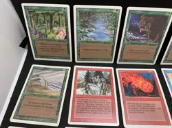 Vintage MTG Card Lot 25pc Magic The Gathering Revised White Border 90s #5 - Image 2