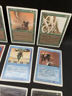 Vintage MTG Card Lot 25pc Magic The Gathering Revised White Border 90s #5 - Image 3