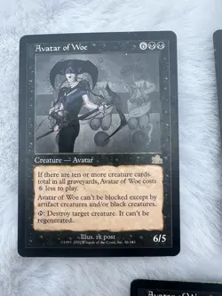 3 - Lot Of Magic The Gathering Prophecy Avatar of Woe #56/143 MTG TCG CCG - Image 2