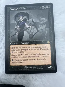 3 - Lot Of Magic The Gathering Prophecy Avatar of Woe #56/143 MTG TCG CCG - Image 3