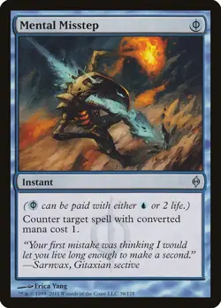 MTG Mental Misstep - 38 / English / Lightly Played - Image 1
