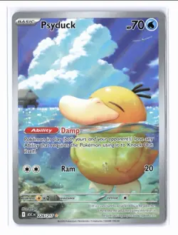 Pokemon Ascended Heroes Psyduck Illustration Rare 226/217 MINT Perfect - Image 1