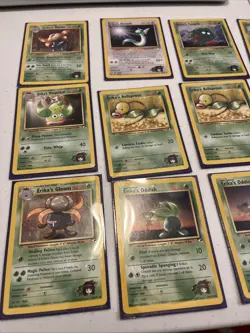 Pokemon TCG Gym Heroes - Erika’s Pokemon Misc. LP/MP Please Read Description - Image 1