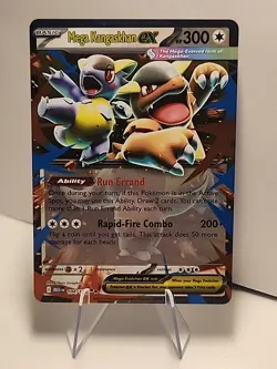 Mega Kangaskhan ex 104/132 Me01: Mega Evolution Holo Pokemon TCG NM - Image 1
