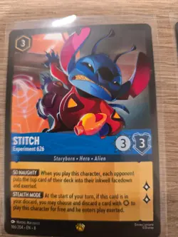 Stich 166 Rapunzel 101 Ratigan 167 3card Reign of Jafar Legendary Disney Lorcana - Image 3