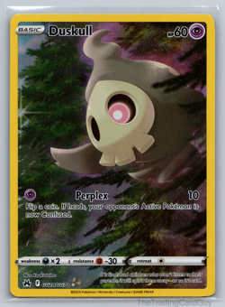 Duskull GG28/GG70 Crown Zenith Full Art Ultra Rare Holo Pokemon Card NM - Image 1