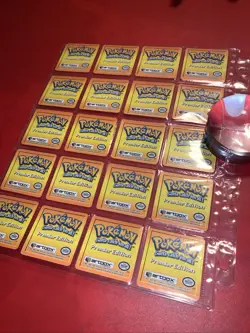 Pokemon Artbox 1999 20 Action Flipz Cards Premier Edition Mixed Set - Image 1