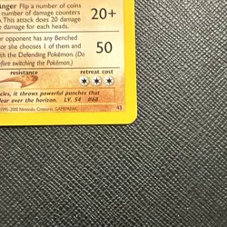 Machamp #43 Black Star Promo (NM/LP) Pokemon Card WOTC 2002 - Image 5