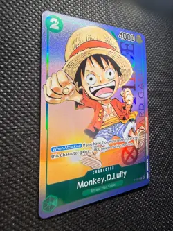 Monkey D. Luffy (Gen Con 2023) P-037 One Piece Card Game Promo ENGLISH FOIL LP+ - Image 4