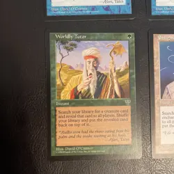 MTG: Vintage ‘96 Mirage - Enlightened Tutor, Worldly Tutor, 2X Mystical Tutor - Image 5