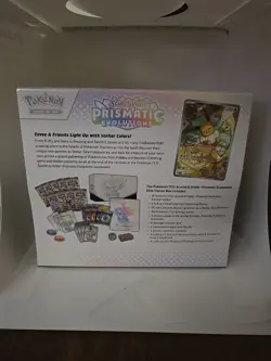 Pokemon Prismatic Evolutions Elite Trainer Box ETB New Sealed - Image 3