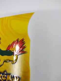 Mint/Nm 2001 Pokemon Topps Quilava Johto Series 1 Die Cut Embossed 5 of 15 Gloss - Image 3