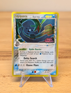 2006 EX Holon Phantoms Rayquaza Delta Species Reverse Stamped 016/110 HP-Damage - Image 1