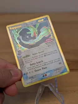 2006 EX Holon Phantoms Rayquaza Delta Species Reverse Stamped 016/110 HP-Damage - Image 2