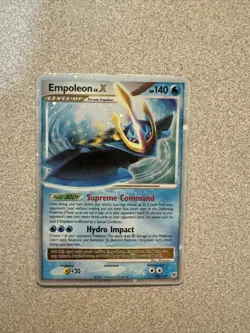 Pokemon Empoleon LV.X 120/130 Diamond & Pearl Ultra Rare Holo HP - Image 1