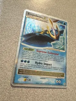 Pokemon Empoleon LV.X 120/130 Diamond & Pearl Ultra Rare Holo HP - Image 4