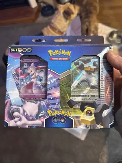 Pokemon Go Mewtwo / Melmetal V Battle Deck Promo Card/Item ($2+ Order Required) - Image 1
