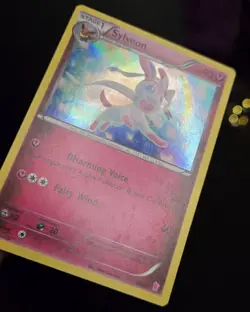 Pokemon TCG - SYLVEON #30 - HOLO - XY TRAINER KIT: SYLVEON & NOIVERN (2014) - MP - Image 2