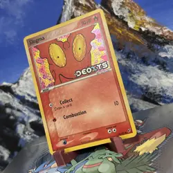 Slugma - 74/107 Pokemon Deoxys - Reverse Holo / Stamped LP 🔥 - Image 3