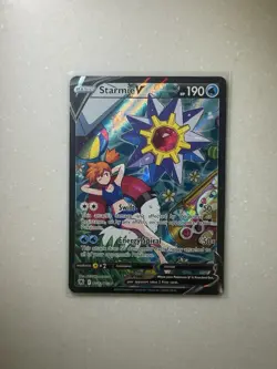 Pokemon Starmie V TG13/TG30 Ultra Rare Full Art Holo Astral Radiance Trainer - Image 1