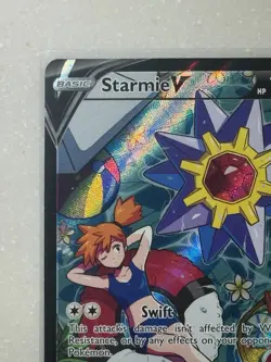 Pokemon Starmie V TG13/TG30 Ultra Rare Full Art Holo Astral Radiance Trainer - Image 2