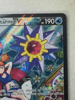Pokemon Starmie V TG13/TG30 Ultra Rare Full Art Holo Astral Radiance Trainer - Image 3