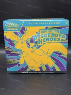 Pokemon TCG Mega Evolution Ascended Heroes Elite Trainer Box ETB IN HAND - Image 1