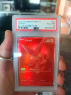 PSA 10 Pokemon Black White Rare Victini White EN 172/086 GEM MINT Condition!! - Image 1