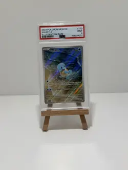 2023 POKEMON MEW EN-151 ILLUSTRATION RARE #170 SQUIRTLE PSA 9 - Image 1