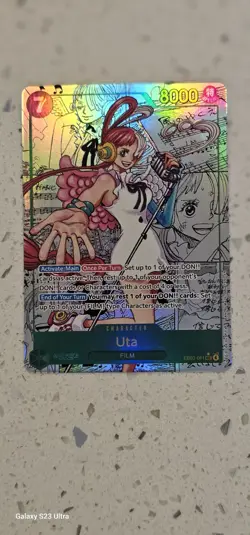 Uta (061) (Manga) One Piece Extra Booster Heroine's Edition (SEC) EB03-061 - Image 2