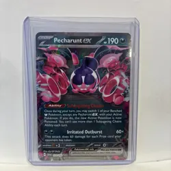 Pecharunt ex 039/064 Shrouded Fable Double Rare Pokemon Card NM Holo 2024 - Image 1